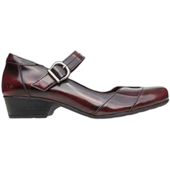 Taos Footwear Balance Leather Mary Jane in  Dark Cherry 9.5 NWOB - Picture 3 of 12